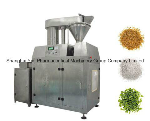 Máquina granuladora, extrusora y compactadora farmacéutica en seco (serie GK)
