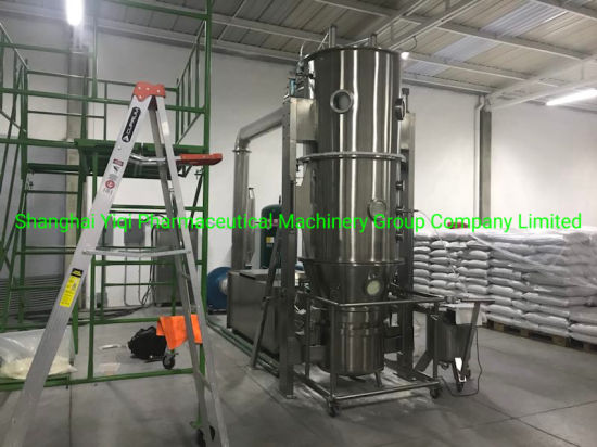 Maquinaria de secado de granulación farmacéutica de 100 Kg de capacidad