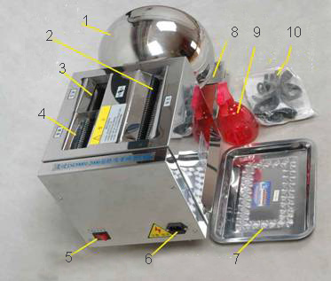 Píldora automática que hace la máquina (ZW-80)